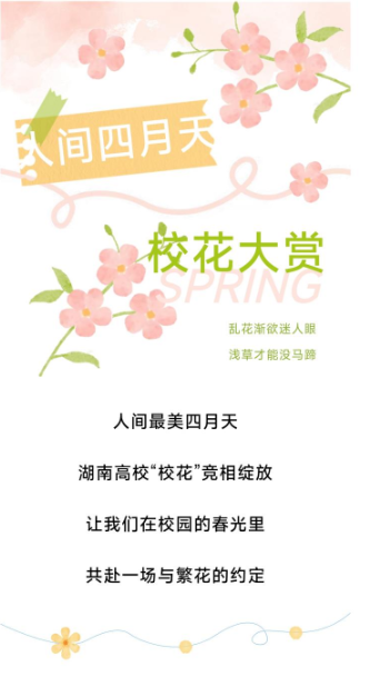 一年一度！湖南高校“校花”大赏，你PICK哪一个？